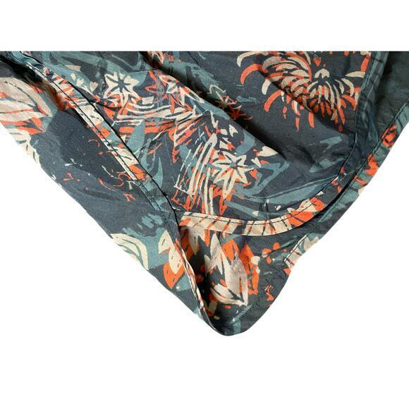 Free People FP Women Small The Way Home High Rise Athletic Shorts Green Floral - Picture 7 of 11